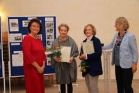 Verleihung der Ehrenmitgliedschaft an die beiden langj&auml;hrigen 1. Vorsitzende Gisela Budack und 2. Vorsitzenden Trudel Fauser